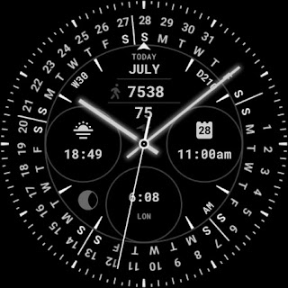Calendar Watch Face 075 screenshot 7