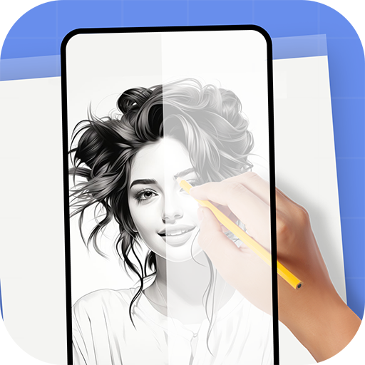 Draw Sketch : Trace to Sketch  Icon