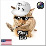 Thug life sticker photo icon