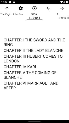 Book, The Virgin of the Sun Screen 2