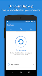 Easy Contacts Backup & Restore Screenshot