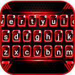 Cover Image of Télécharger Thème de clavier Black Red Tech  APK