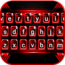 Black Red Tech Tastatur-Black Red Tech Tastatur-Thema 