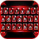 最新版、クールな Black Red Tech のテーマキー - Androidアプリ