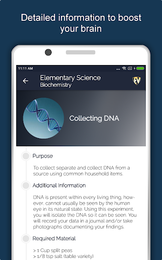 Screenshot of Basic Science Dictionary