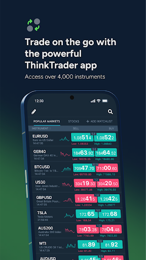 Android application ThinkTrader screenshort