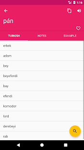 Czech Turkish Dictionary 2.0.7 APK screenshots 2