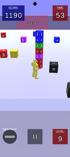 Android application Math Master screenshort