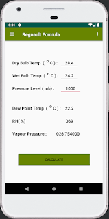 Dew Point Humidity Calculator