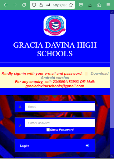 Davina Schools Screen 2