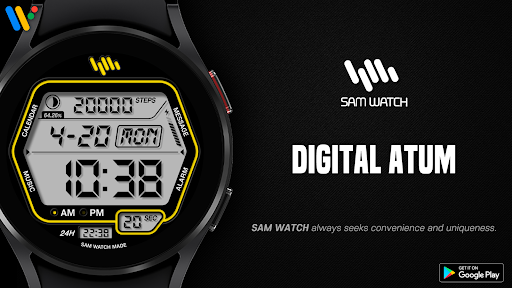 Android application SamWatch Digital Atum screenshort