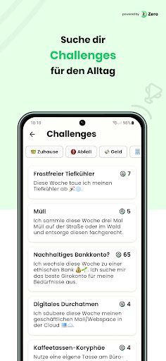 GEBAG Klimathon Screen 3