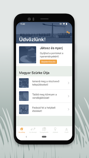 Android application Magyar Szürkék Útja screenshort