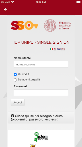 Career Service Unipd v2 Screen 2