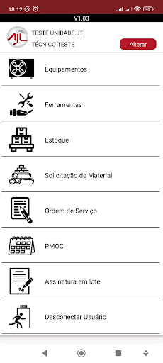 Ordem de Serviço - AJL Screen 3