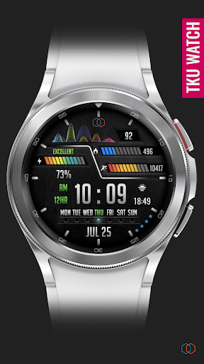 Tku S004 Sport Watch Face screenshot 12