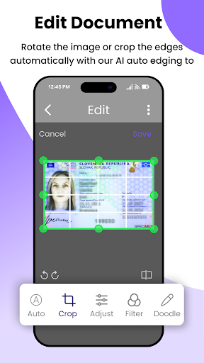 ID Card Scanner Screen 2