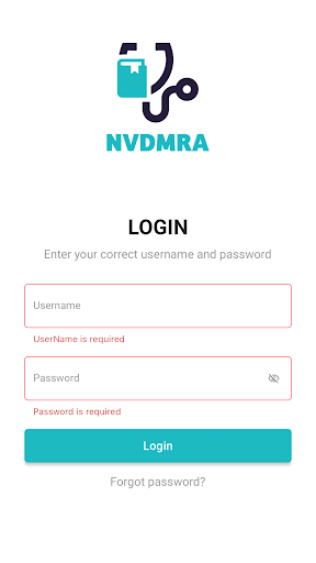 Android application NVDMRA screenshort