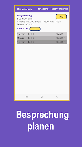 Meeting Timer Screen 2