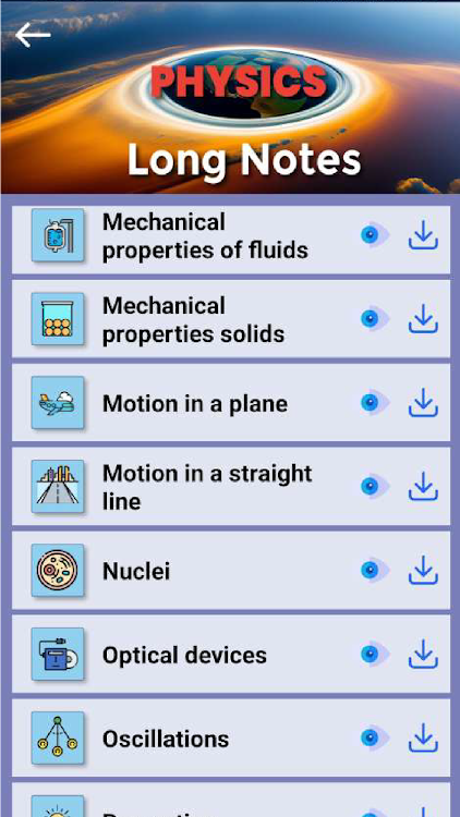 Physics Notes : Learn Offline - 1.0 - (Android)