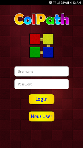 Android application ColPath - Find the color path screenshort