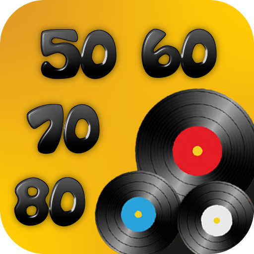 50s 60s 70s Oldies Music Radio logo