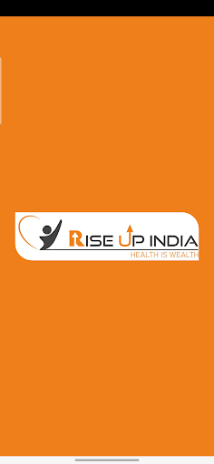 Android application Rise Up India screenshort
