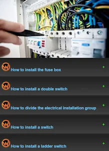 電気の設置方法を学ぶ