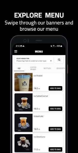 Android application The BLK | ذا بلك screenshort