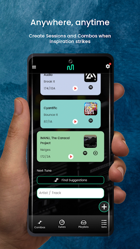 Android application Mixlog screenshort