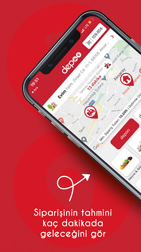 Android application depoo Sanal Market screenshort