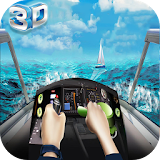 Drive Yacht Boat 3D icon