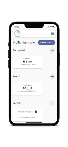 Android application ConCura screenshort