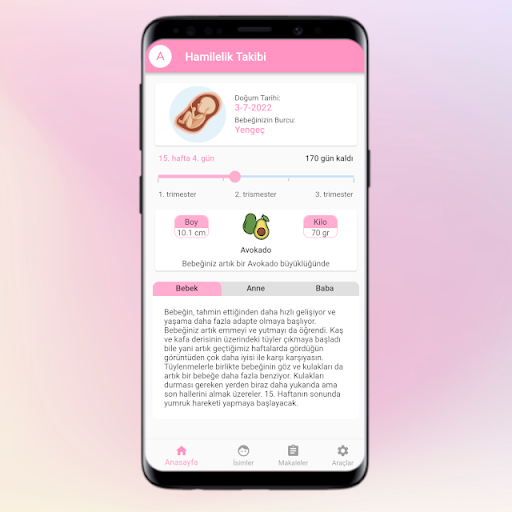 Pregnancy Tracking Screen 2