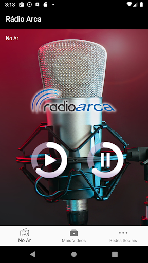 Rádio Arca Screen 2