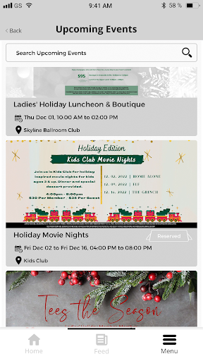 Android application Rolling Hills Country Club screenshort