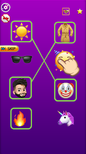 Connect the Emoji Puzzle Games