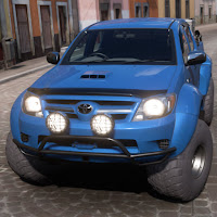 Hilux Pickup Toyota Driving