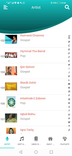 Parastish - Audio Geet, Zaboor Screen 2