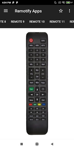 Remote Control For Crown TV