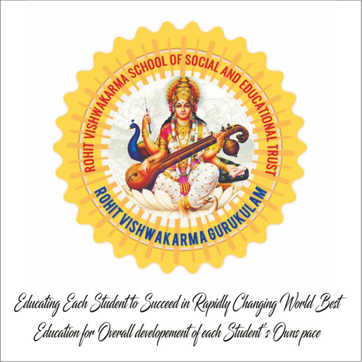Rohit Vishwakarma Gurukulam logo