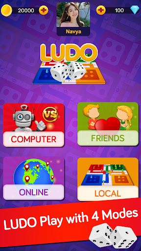 Android application Ludo Game : Online Multiplayer screenshort
