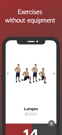Screenshot of Training Plan for Over 50s
