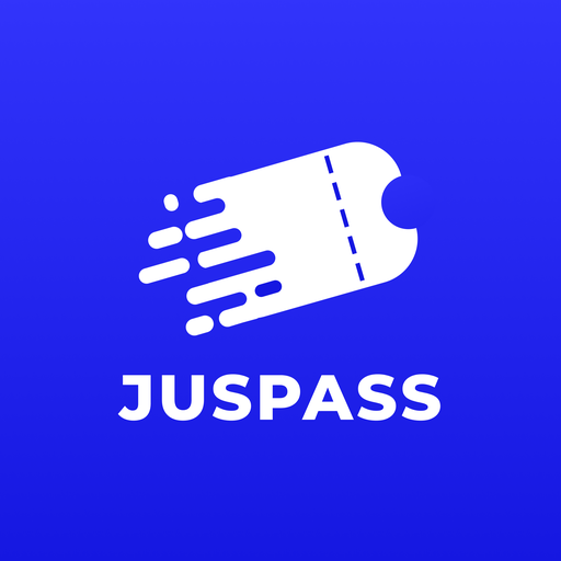 Juspass - Book Events Now logo