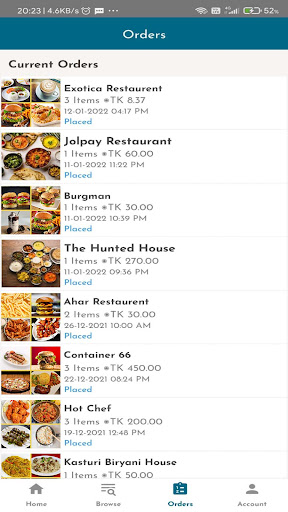 Android application Bahok: Local delivery service screenshort