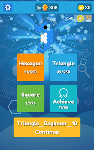 Hexa Block Puzzle - Tangram Games 1.0.10 APK screenshots 21