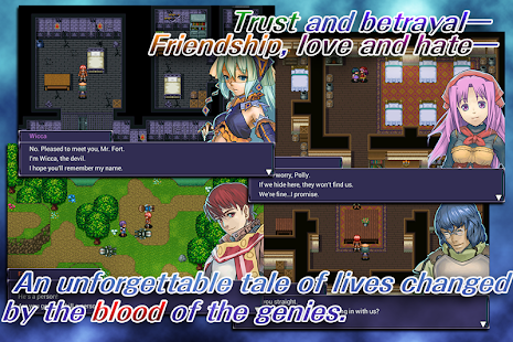 Zrzut ekranu RPG Przymierze Samotności