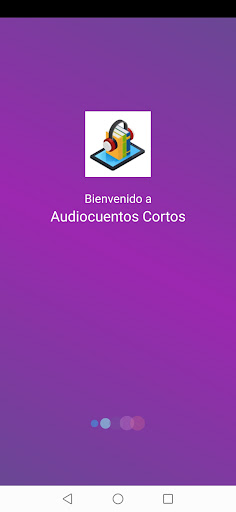 Android application Audiocuentos Cortos screenshort