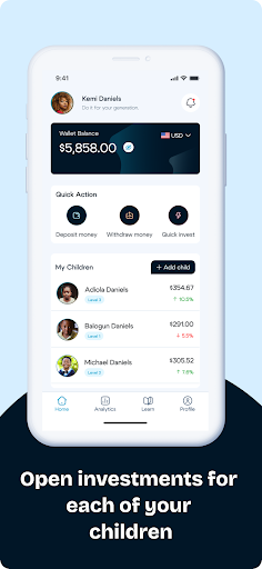 Houseriver: Family Investing. Screen 3