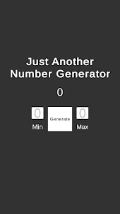 Just Another Number Generator